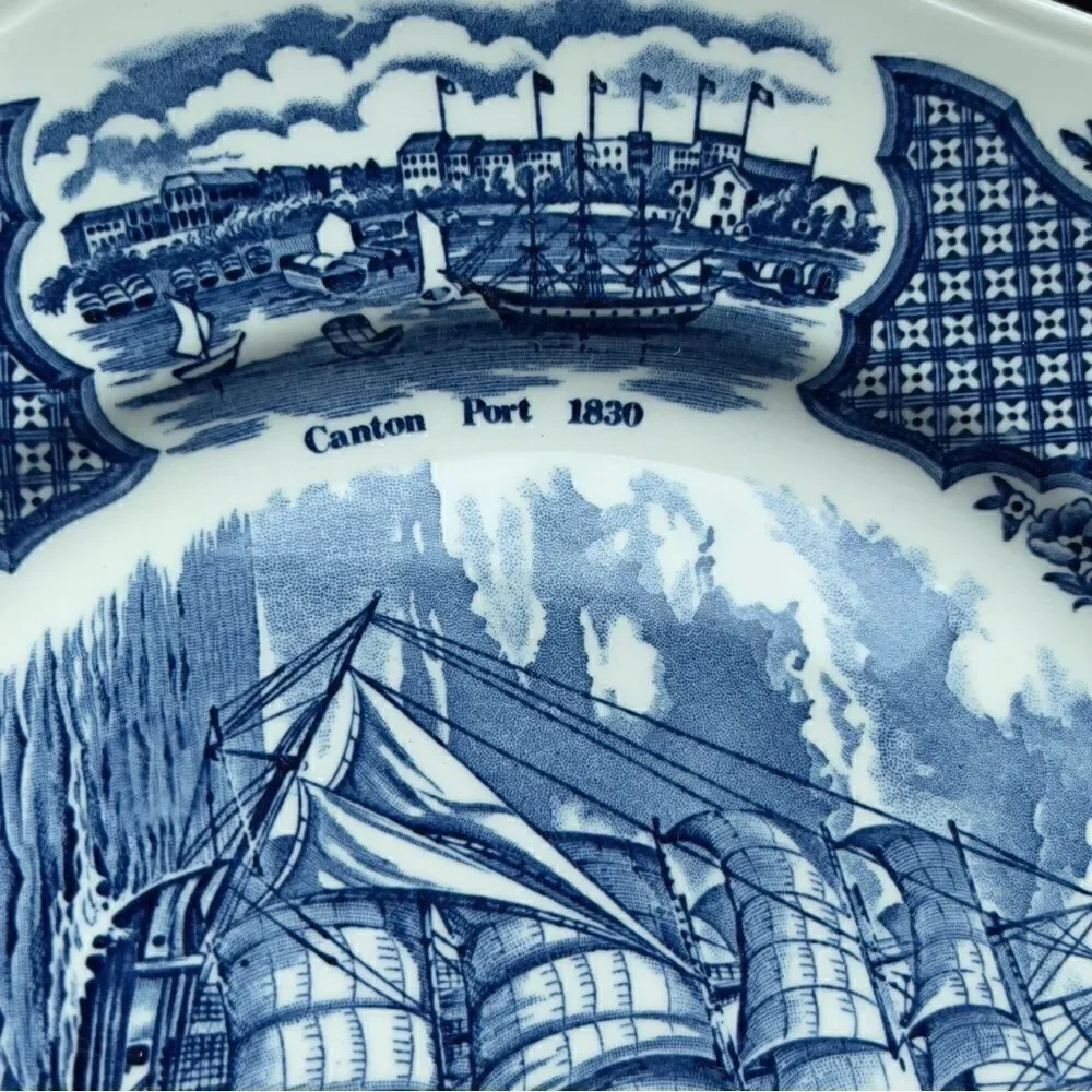 Alfred Meakin 1970’s Friendship of Salem Fair Winds Collectible Plate 10.5” #6